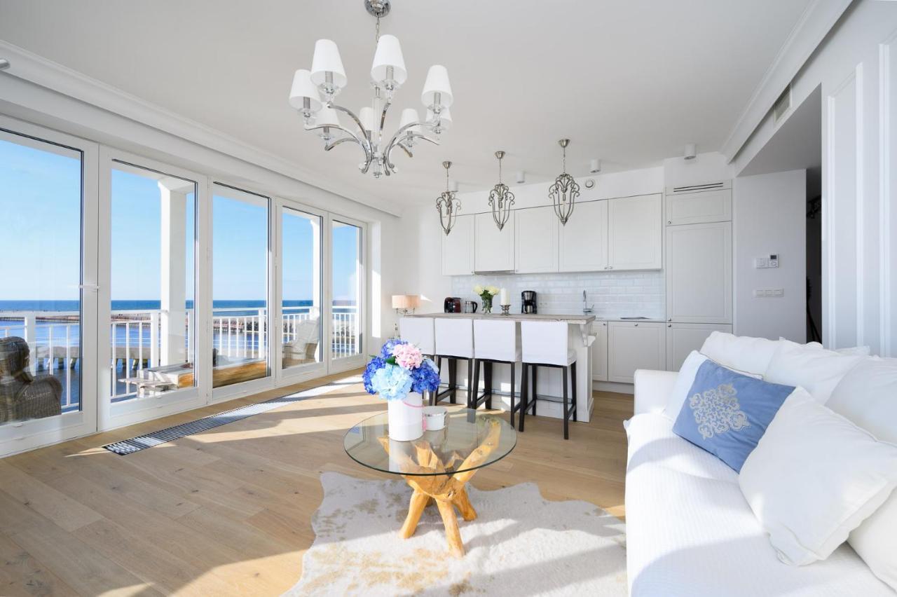 Sunset Boulevard 1 Apt 9 Bulwar Zachodzacego Slonca 1 W Marina Royale Darlowko Bagian luar foto